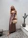 Жіноче шовкове плаття максі з мереживом 104 фото 1